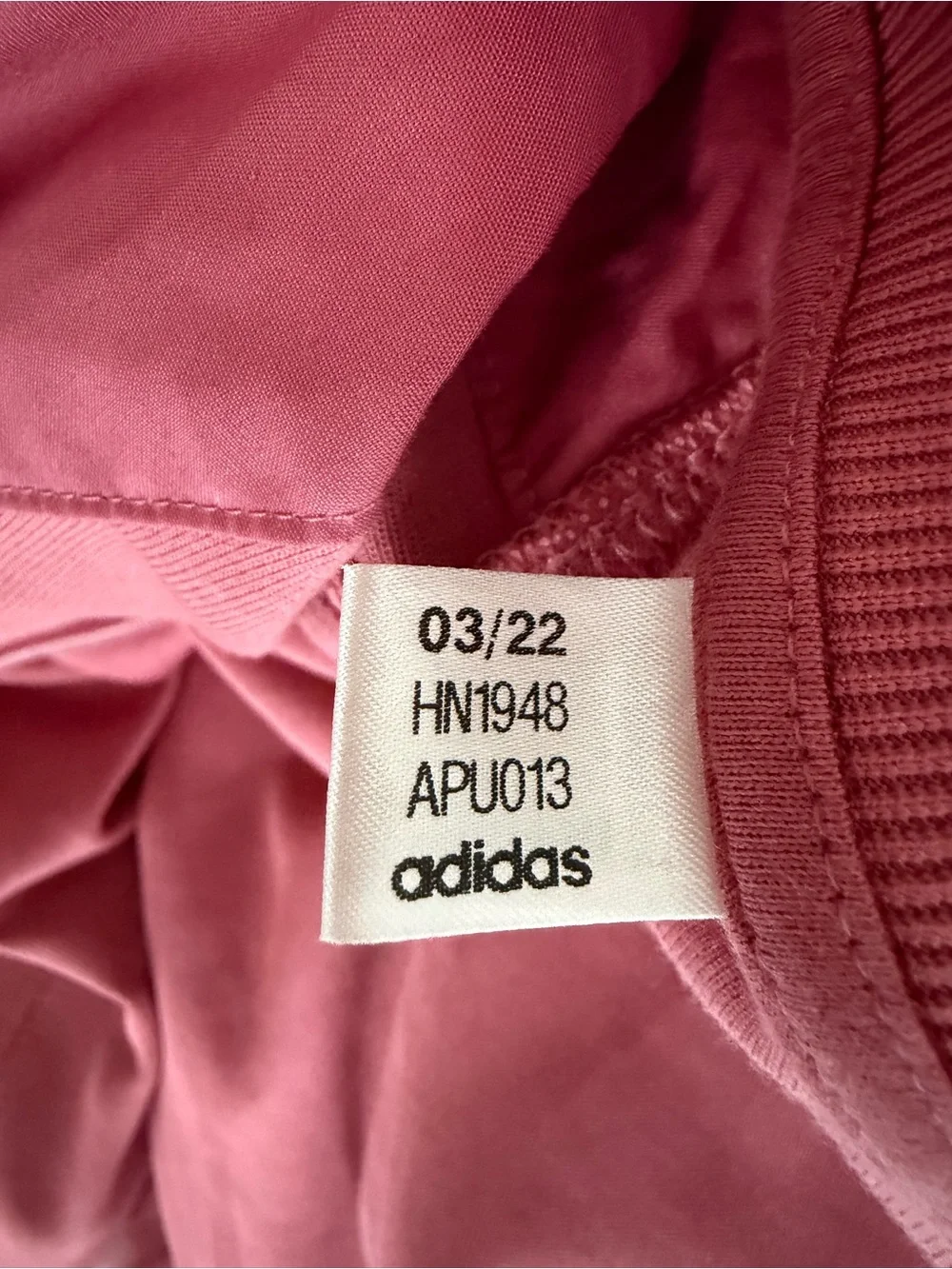 Adidas Rose Pink Full-Zip Track Jacket with Black Stripes